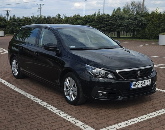 Peugeot 308 cena 50900 przebieg: 96300, rok produkcji 2019 z Pruszków małe 704